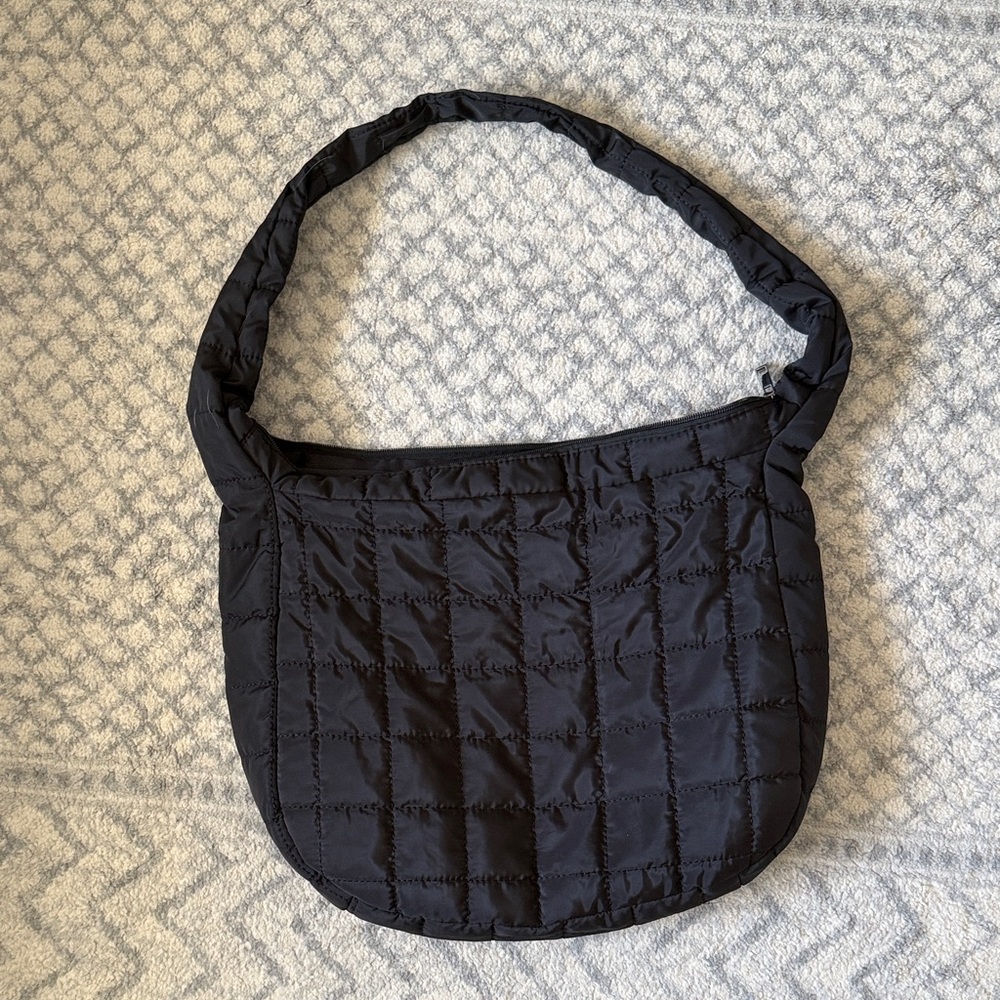 Stylish Black Quilted Women's Bag